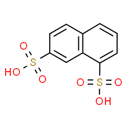 ChemSpider 2D Image | 1,7-Naphthalenedisulfonic acid | C10H8O6S2