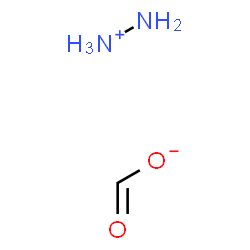 ChemSpider 2D Image | Hydrazinium formate | CH6N2O2