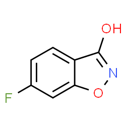 ChemSpider 2D Image | 6-Fluoro-1,2-benzoxazol-3(2H)-one | C7H4FNO2