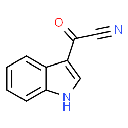 ChemSpider 2D Image | 1H-indole-3-carbonyl cyanide | C10H6N2O