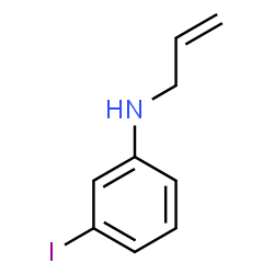 ChemSpider 2D Image | N-Allyl-3-iodoaniline | C9H10IN
