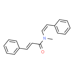 ChemSpider 2D Image | (2E)-N-Methyl-3-phenyl-N-[(Z)-2-phenylvinyl]acrylamide | C18H17NO