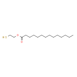 ChemSpider 2D Image | 2-Sulfanylethyl myristate | C16H32O2S