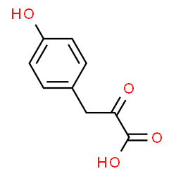 ChemSpider 2D Image | 4-Hydroxyphenylpyruvate | C9H8O4