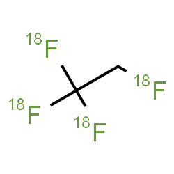 ChemSpider 2D Image | 1,1,1,2-Tetrakis[(~18~F)fluoro]ethane | C2H218F4