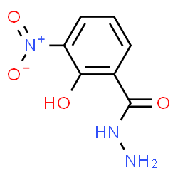ChemSpider 2D Image | 2-Hydroxy-3-nitrobenzohydrazide | C7H7N3O4