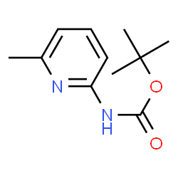 ChemSpider 2D Image | 2-(Boc-amino)-6-methylpyridine | C11H16N2O2