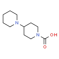 ChemSpider 2D Image | 1,4'-Bipiperidine-1'-carboxylic acid | C11H20N2O2