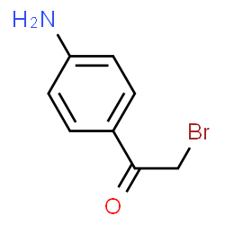 ChemSpider 2D Image | 4'-Aminophenacylbromide | C8H8BrNO