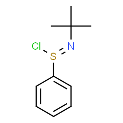 ChemSpider 2D Image | N-tert-Butylbenzenesulfinimidoyl chloride | C10H14ClNS