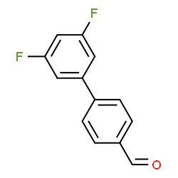ChemSpider 2D Image | 3',5'-Difluoro-4-biphenylcarbaldehyde | C13H8F2O