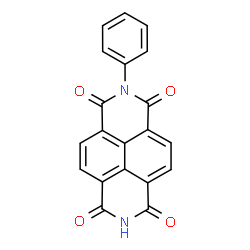 ChemSpider 2D Image | 2-Phenylbenzo[lmn][3,8]phenanthroline-1,3,6,8(2H,7H)-tetrone | C20H10N2O4