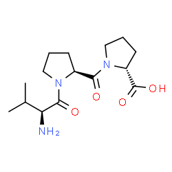 ChemSpider 2D Image | L-Valyl-L-prolyl-D-proline | C15H25N3O4