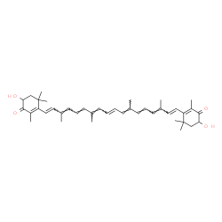 ChemSpider 2D Image | 3,3'-Dihydroxy-beta,beta-carotin-4,4'-dion | C40H52O4