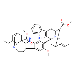 ChemSpider 2D Image | Methyl 12-methoxy-13-[(3alpha,5alpha,19Z)-17-methoxy-17-oxovobasan-3-yl]ibogamine-18-carboxylate | C43H52N4O5