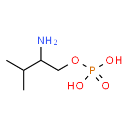 ChemSpider 2D Image | 2-Amino-3-methylbutyl dihydrogen phosphate | C5H14NO4P