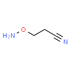ChemSpider 2D Image | 3-(Aminooxy)propanenitrile | C3H6N2O