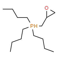 ChemSpider 2D Image | Tributyl(2-oxiranylmethyl)phosphorane | C15H33OP
