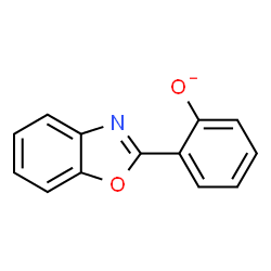 ChemSpider 2D Image | 2-(1,3-Benzoxazol-2-yl)phenolate | C13H8NO2