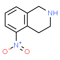 ChemSpider 2D Image | 5-Nitro-1,2,3,4-tetrahydroisoquinoline | C9H10N2O2