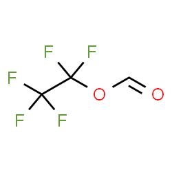 ChemSpider 2D Image | Pentafluoroethyl formate | C3HF5O2