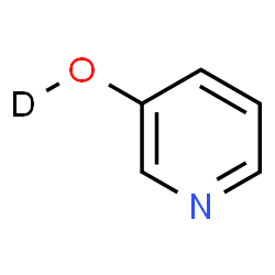 ChemSpider 2D Image | 3-Pyridin(~2~H)ol | C5H4DNO