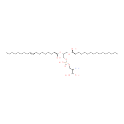 ChemSpider 2D Image | 3,3-Dihydroxy-2-iminopropyl 3-{[(1E)-1-hydroxy-1-hexadecen-1-yl]oxy}-2-{[(1E,9E)-1-hydroxy-1,9-octadecadien-1-yl]oxy}propyl hydrogen phosphate | C40H76NO10P