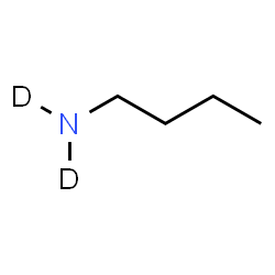 ChemSpider 2D Image | 1-Butan(~2~H_2_)amine | C4H9D2N