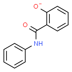ChemSpider 2D Image | 2-(Phenylcarbamoyl)phenolate | C13H10NO2