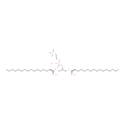 ChemSpider 2D Image | (9E)-4,9-Dihydroxy-6-({[(1E)-1-hydroxy-1-hexadecen-1-yl]oxy}methyl)-N,N,N-trimethyl-3,5,8-trioxa-4-phosphatetracos-9-en-1-aminium 4-oxide | C40H81NO8P