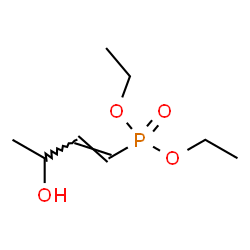 ChemSpider 2D Image | Diethyl [(1E)-3-hydroxy-1-buten-1-yl]phosphonate | C8H17O4P