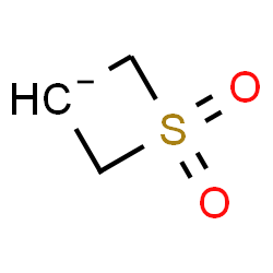 ChemSpider 2D Image | Thietan-3-ide 1,1-dioxide | C3H5O2S