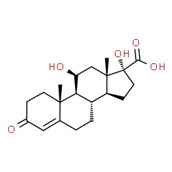 ChemSpider 2D Image | Cortienic acid | C20H28O5