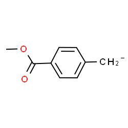 ChemSpider 2D Image | [4-(Methoxycarbonyl)phenyl]methanide | C9H9O2