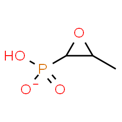 ChemSpider 2D Image | Hydrogen (3-methyl-2-oxiranyl)phosphonate | C3H6O4P