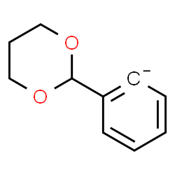 ChemSpider 2D Image | 1,3-Dioxan-2-ylbenzenide | C10H11O2