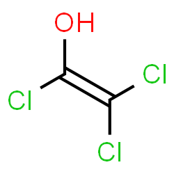 ChemSpider 2D Image | Trichloroethenol | C2HCl3O