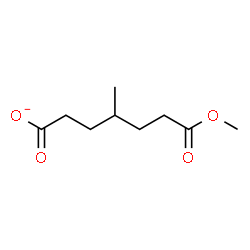 ChemSpider 2D Image | 7-Methoxy-4-methyl-7-oxoheptanoate | C9H15O4