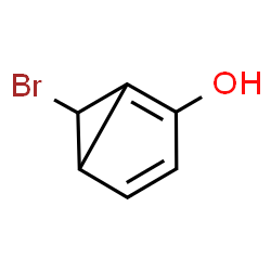 ChemSpider 2D Image | 6-Bromobicyclo[3.1.0]hexa-1,3-dien-2-ol | C6H5BrO
