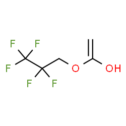 ChemSpider 2D Image | 1-(2,2,3,3,3-Pentafluoropropoxy)ethenol | C5H5F5O2