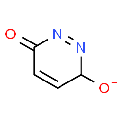 ChemSpider 2D Image | 6-Oxo-3,6-dihydro-3-pyridazinolate | C4H3N2O2