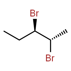 ChemSpider 2D Image | (2S,3R)-2,3-Dibromopentane | C5H10Br2