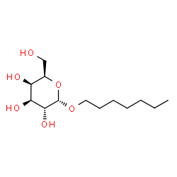 ChemSpider 2D Image | Heptyl alpha-D-galactopyranoside | C13H26O6
