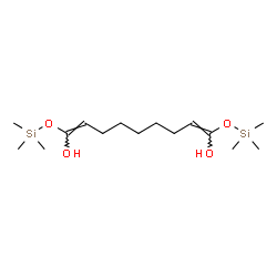 ChemSpider 2D Image | (4E,11E)-2,2,14,14-Tetramethyl-3,13-dioxa-2,14-disilapentadeca-4,11-diene-4,12-diol | C15H32O4Si2