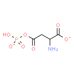 ChemSpider 2D Image | 2-Amino-4-[(hydroxyphosphinato)oxy]-4-oxobutanoate | C4H6NO7P