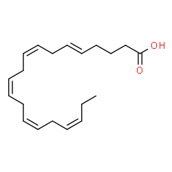 ChemSpider 2D Image | (5E,8Z,11Z,14Z,17Z)-5,8,11,14,17-Icosapentaenoic acid | C20H30O2