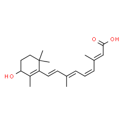ChemSpider 2D Image | (11cis)-4-Hydroxyretinoic acid | C20H28O3