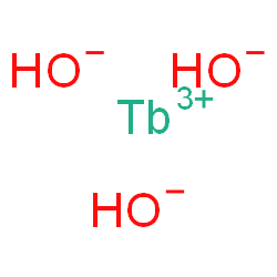 ChemSpider 2D Image | Terbium(3+) trihydroxide | H3O3Tb