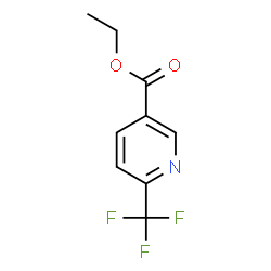 ChemSpider 2D Image | Ethyl 6-(trifluoromethyl)nicotinate | C9H8F3NO2