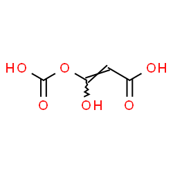 ChemSpider 2D Image | (2E)-3-(Carboxyoxy)-3-hydroxyacrylic acid | C4H4O6